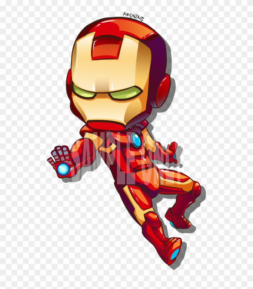 Ironman Chibi Png - Cartoon Iron Man Clipart