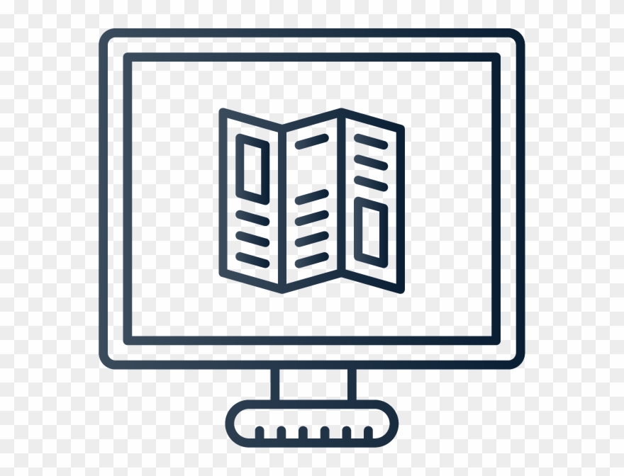 Online Brochure Websites - Brochure Clipart