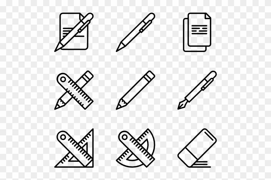 Stationery - Drawing Clipart