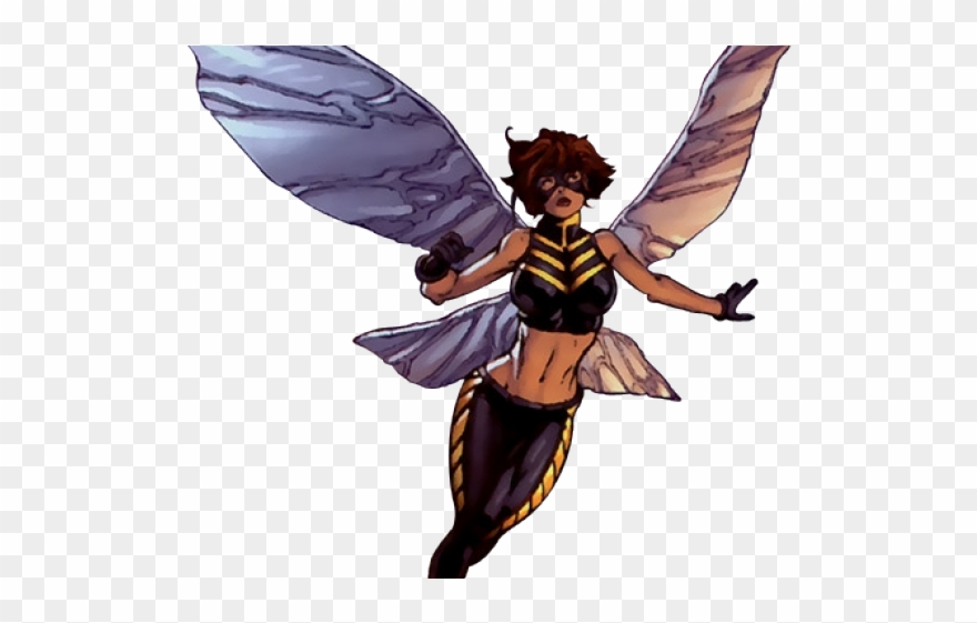 Wasp Clipart Marvel - Dc Bumblebee Png Transparent Png