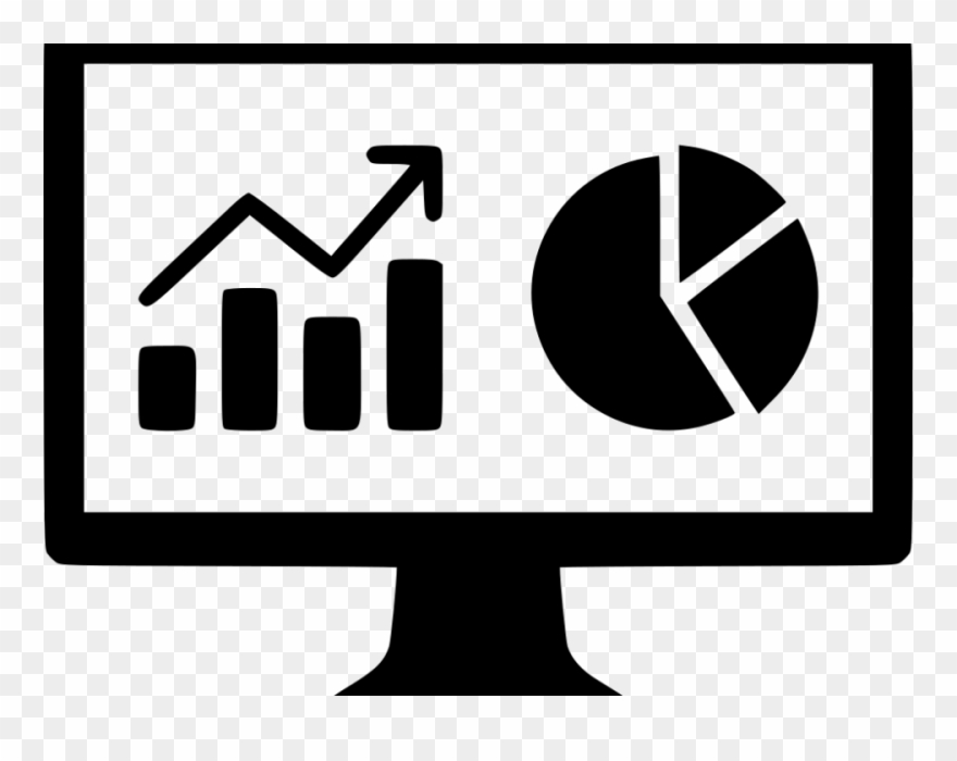 Crypto Analytics / Info Websites - Dashboard Icon Clipart