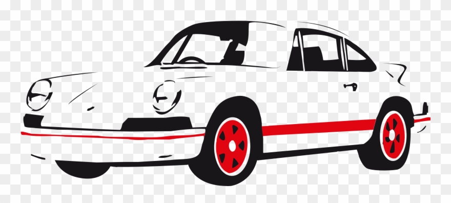 Rally Clipart Automotive - Porsche 911 Classic - Png Download