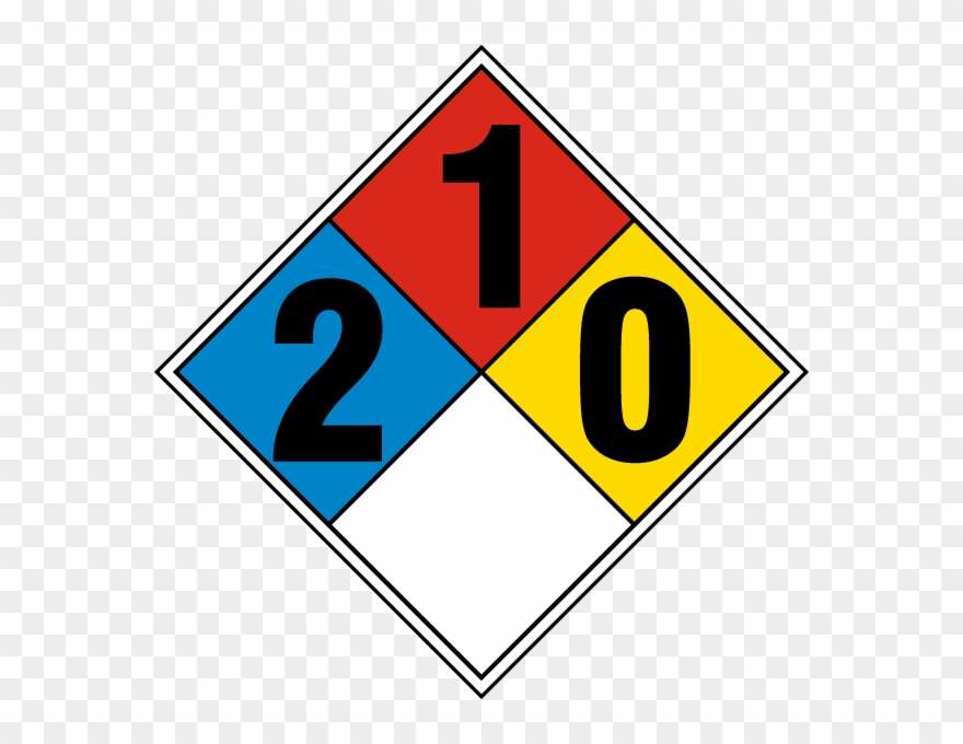 Nfpa Diamond M By Safetysign Com - Nfpa 704 1 1 0 Clipart