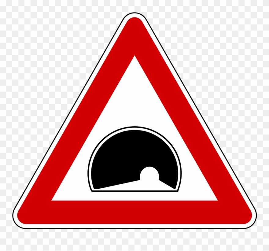 Slovenia Road Sign I-24 - Segnale Stradale Passaggio A Livello Senza Barriere Clipart