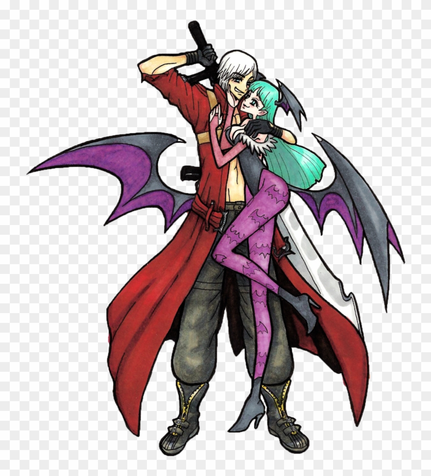 And Morrigan By Mslckitty Clipart Transparent Download - Png Download