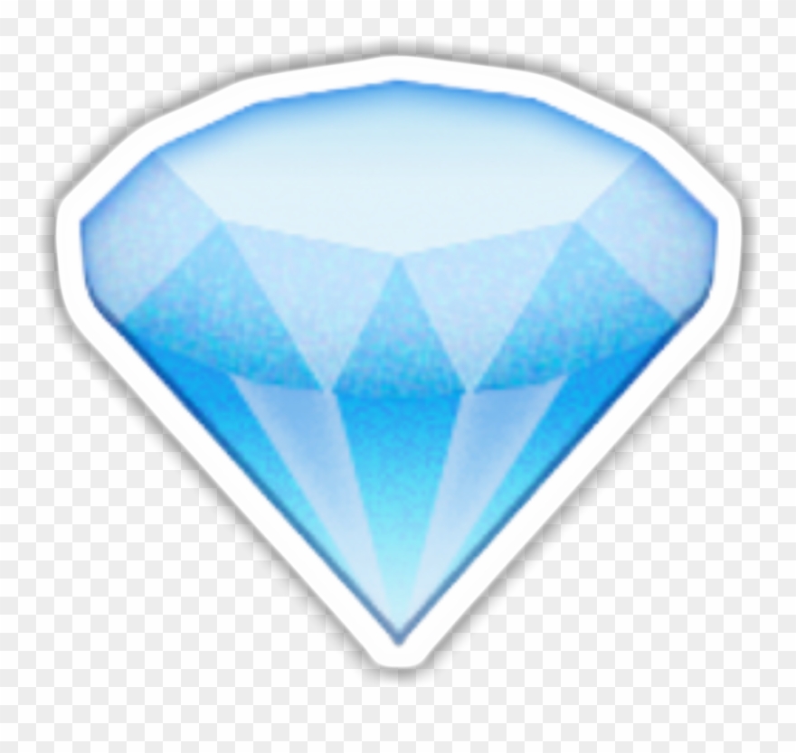 1000 X 1000 15 - Transparent Diamond Emoji Png Clipart