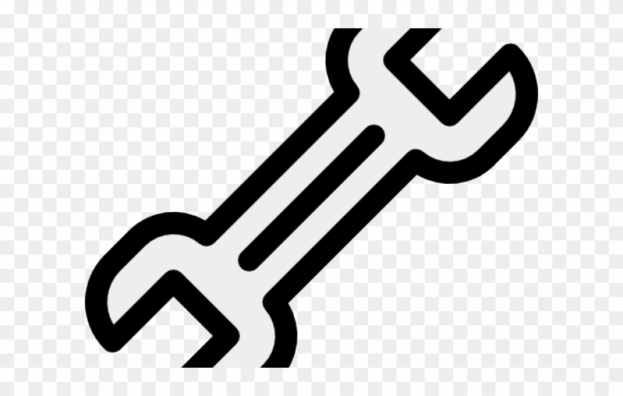 Wrench Clipart Garage Tool - Png Download