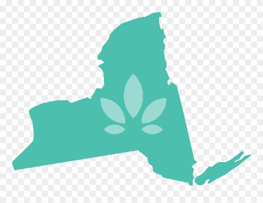 New York State Silhouette Clipart