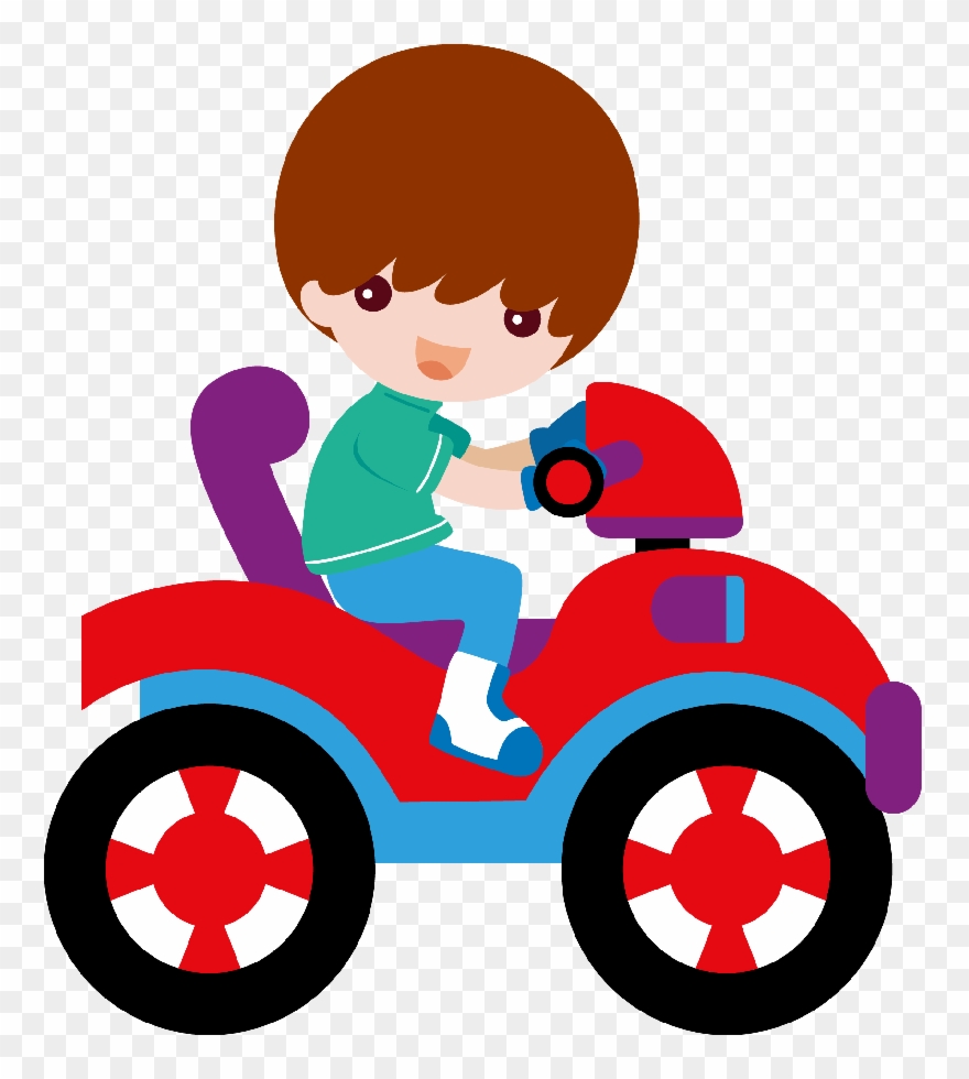 Boy Art Transportation, Clipart Boy, Scrapbook Pages, - Danim Falcao Minus - Png Download