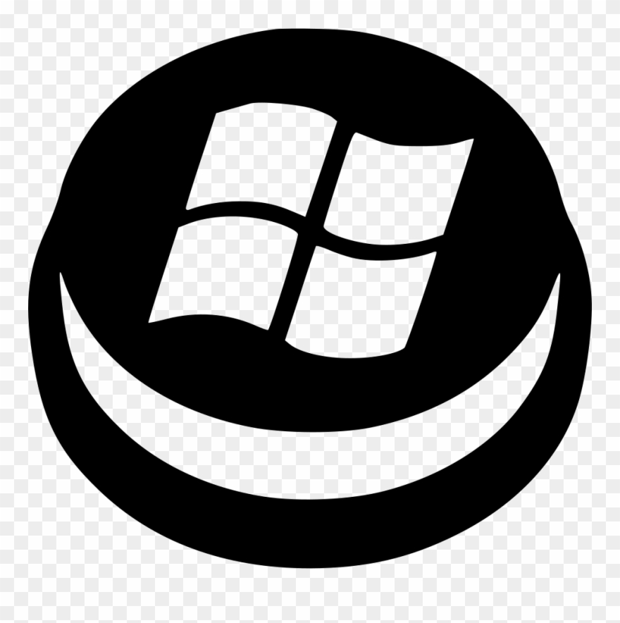 Png File - Windows 7 Black Logo Clipart