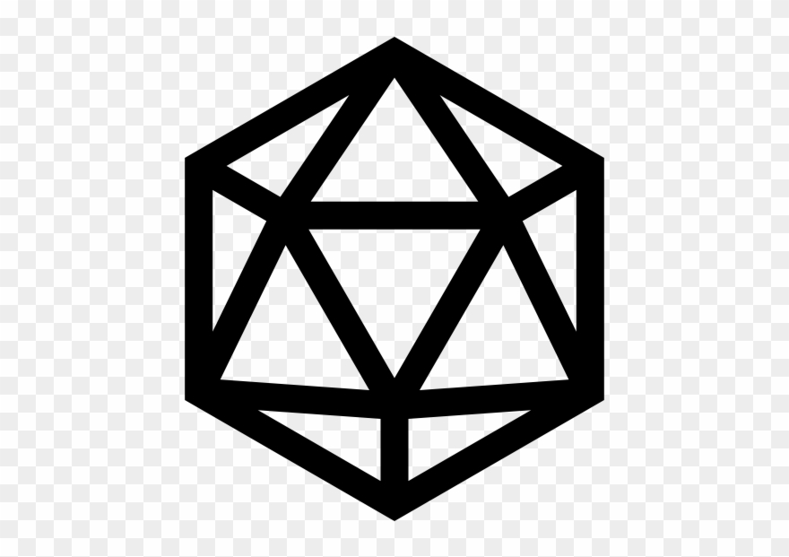 D20 Favicon Clipart