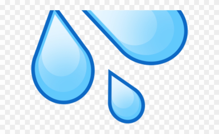 Waterdrop Clipart - Circle - Png Download