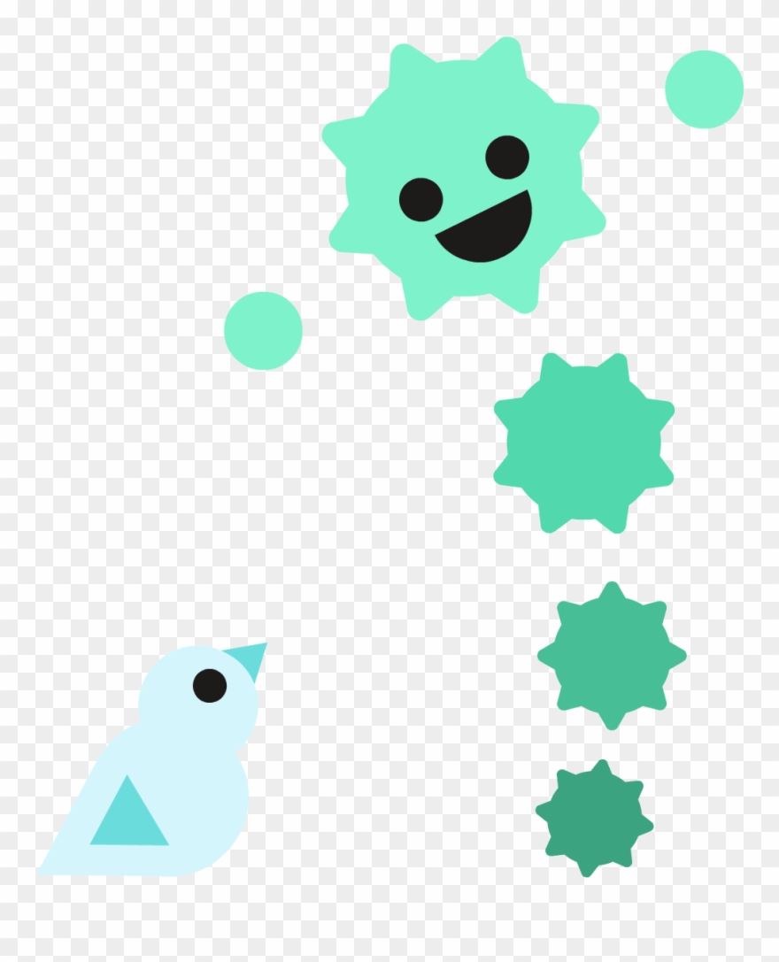 A Spring Worm Sitting Next To A Bird - Just Shapes And Beats Characters Clipart