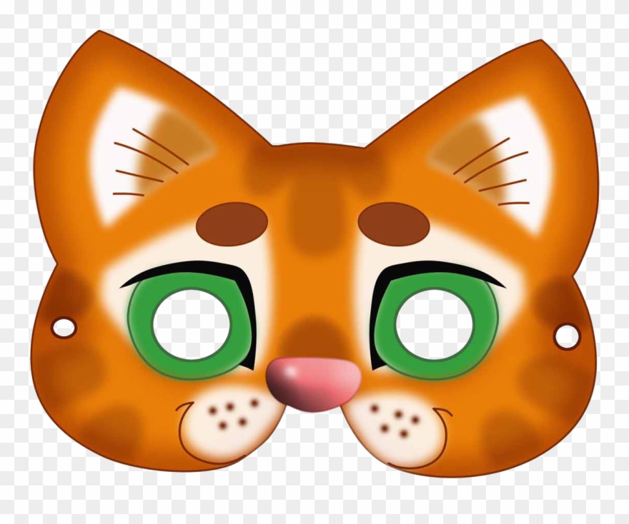 Cat Mask Clipart - Png Download