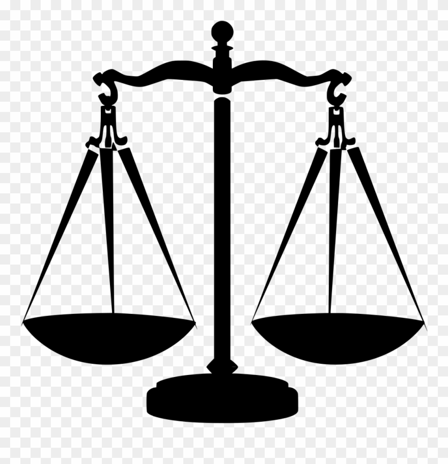 Download Png - Scales Of Justice Clipart