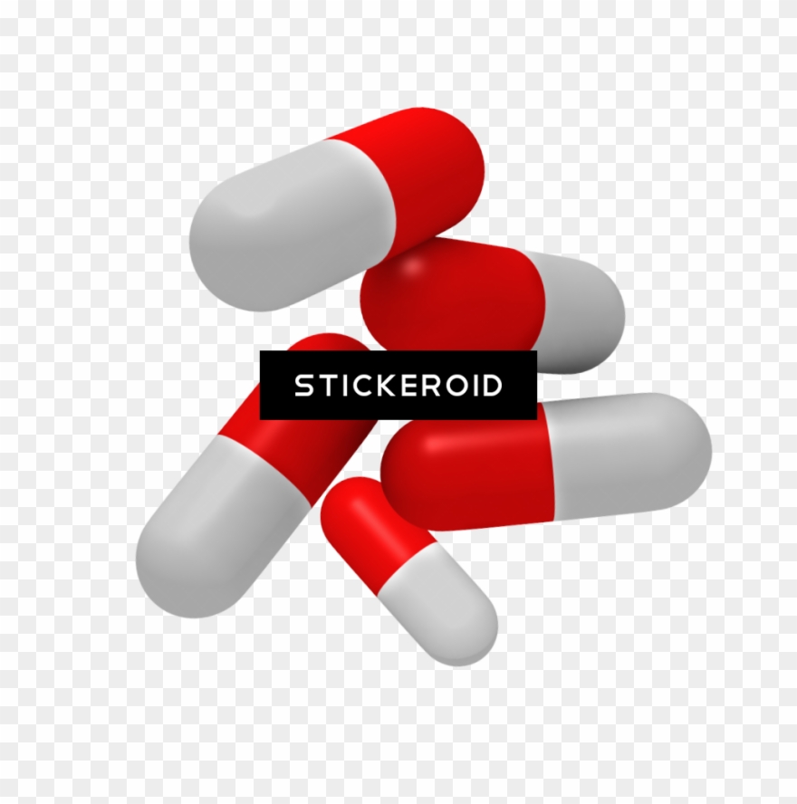 Transparent Pill Transparent Background - Pill Capsule Transparent Background Clipart