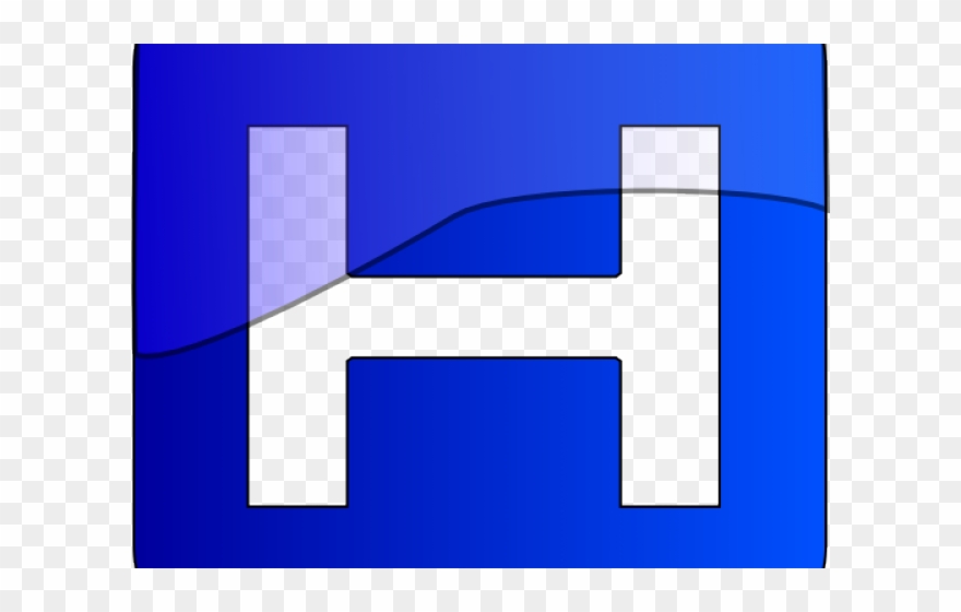 Red Cross Clipart Hospital Sign - Png Download