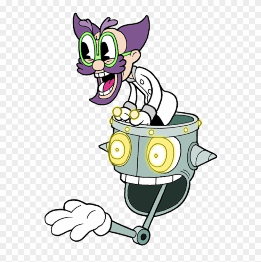 Yay I Have The Gem - Cuphead Dr Kahl Png Clipart