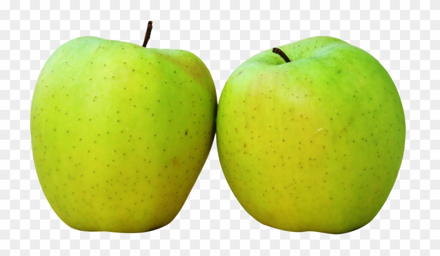 Green Apple Png Transparent Picture - Two Apples Png Transparent Clipart