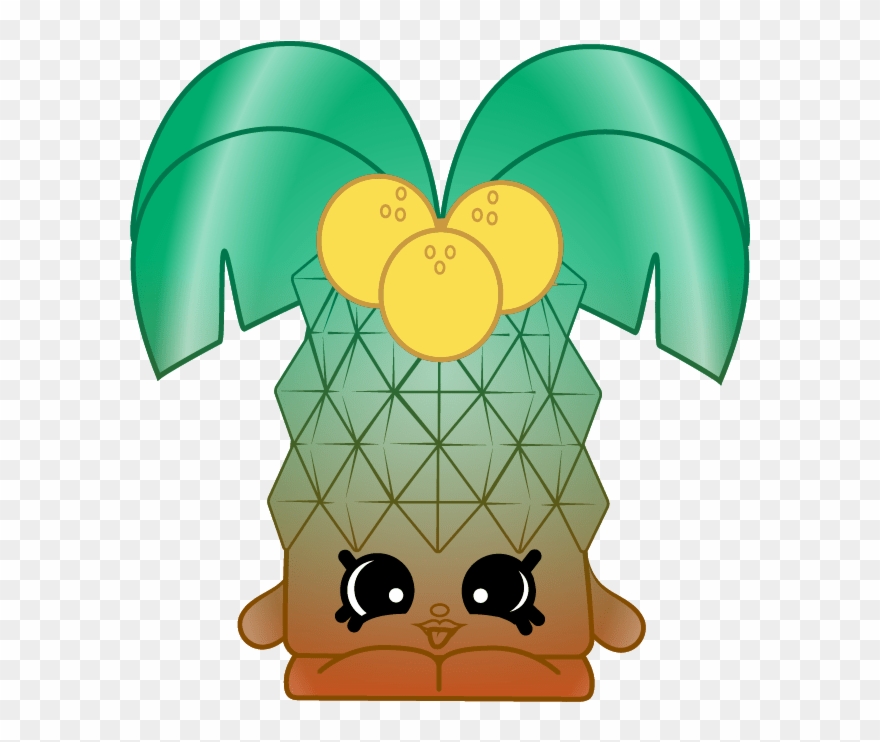 Pamala Palm Tree - Shopkins Pamala Palm Tree Clipart