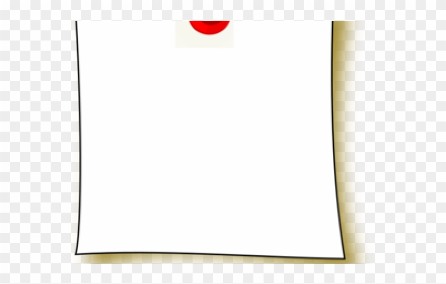Note Clipart Blank - Paper - Png Download