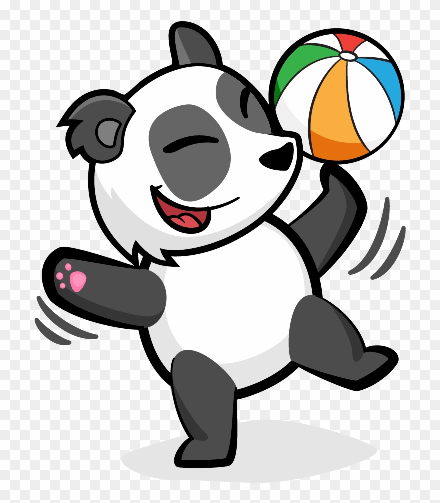 Panda - Cartoon Clipart