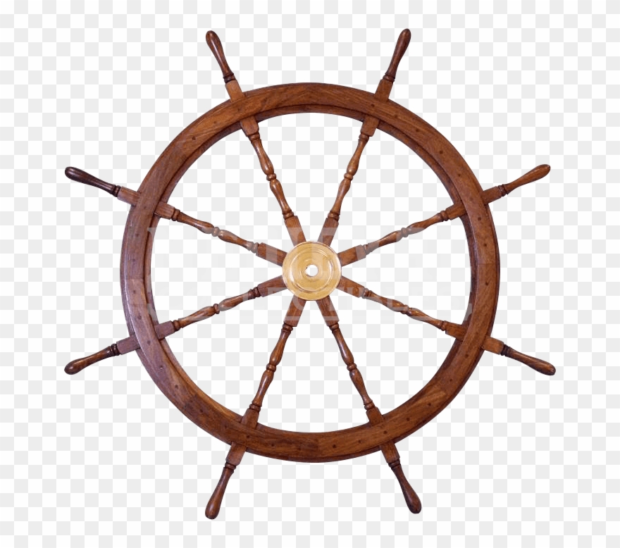 Ship Wheel Png - Old Ship Wheel Png Clipart