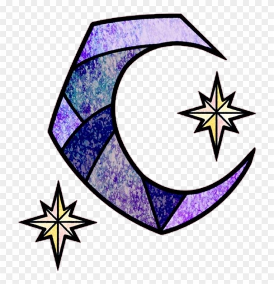 Moon Sticker - Wallpaper Clipart