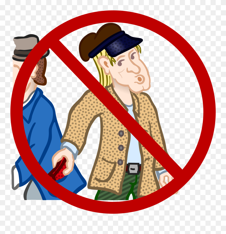 This Free Icons Png Design Of Thief Coloured No-logo Clipart