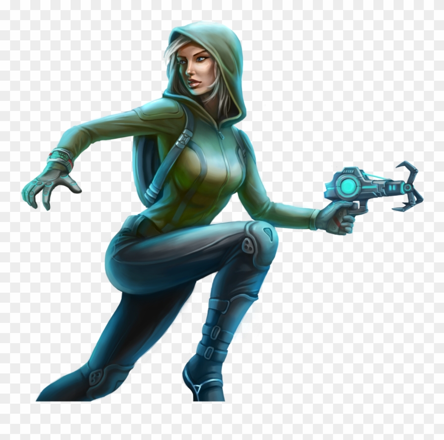 Female Thief Transparent Background - Thief Slot Clipart