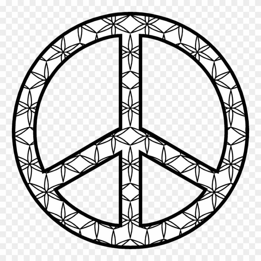 Peace Symbol Png, Download Png Image With Transparent - Analog Clock To The Nearest Minute Clipart