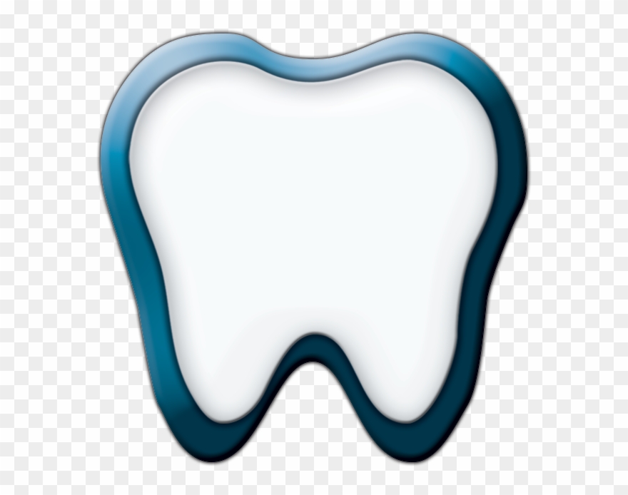 Dry Erase Tooth Nametag Clipart