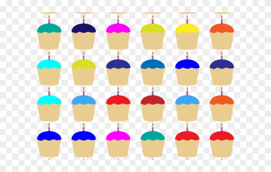 Birthday Candles Clipart Cartoon - Ice Cream - Png Download