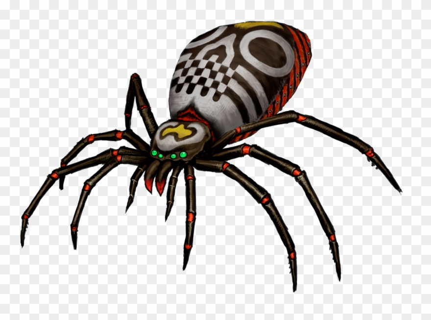 1399 X 976 4 - Zelda Twilight Princess Spider Clipart