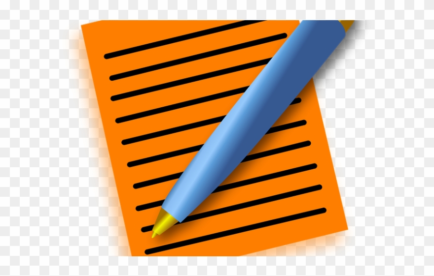 Notice Clipart Yellow Notepad - Clip Art - Png Download