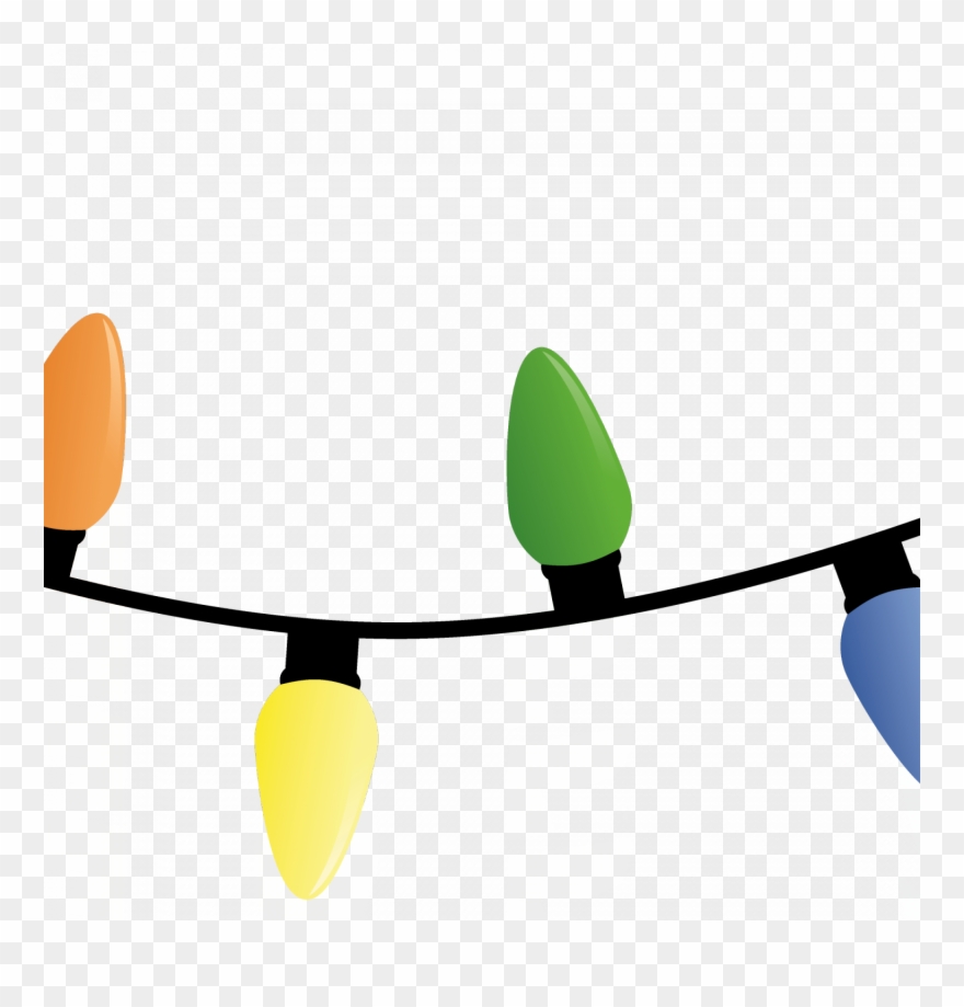 Christmas Lights Banner Clipart Clipart K - Christmas Lights Clipart Transparent Background - Png Download