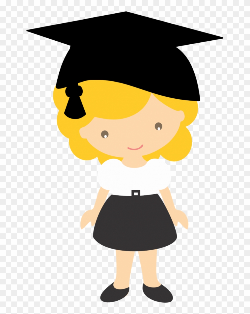 Formatura Abc Png - School Children Cartoon Graduation Clipart