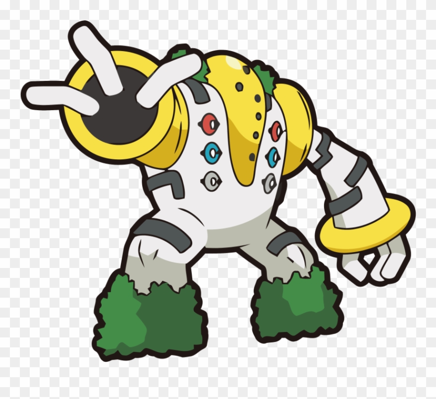 486regigigas Dp Anime 2 - Pokémon Universe Clipart