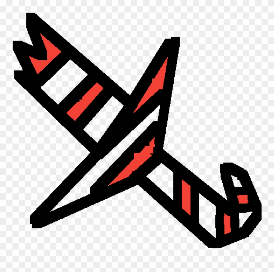 Broken Candy Cane Blade Clipart