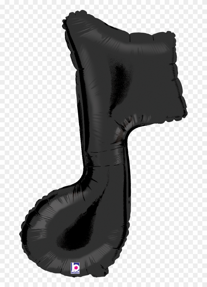 36" Music Note Single Balloons All American Balloons - Single Music Notes Clipart