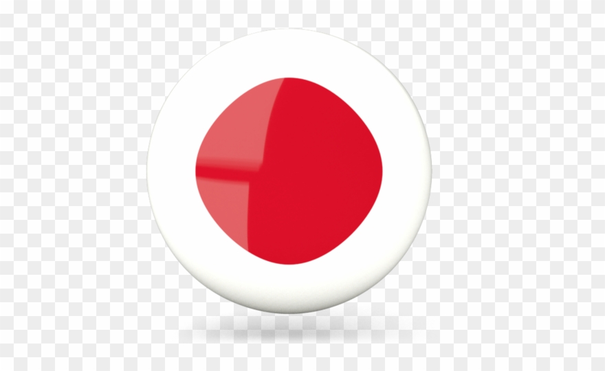 Japan Flag Png Transparent Images - Circle Clipart