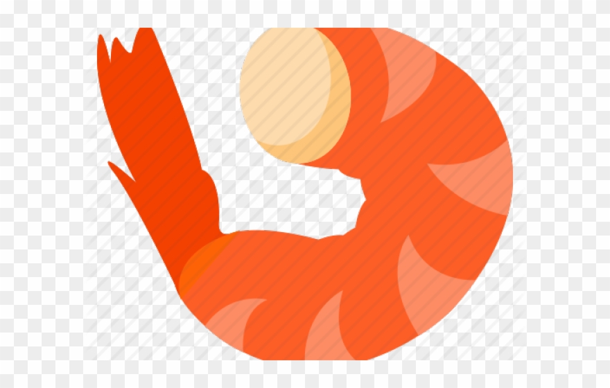 Shrimp Clipart Fish Cooking - Circle - Png Download
