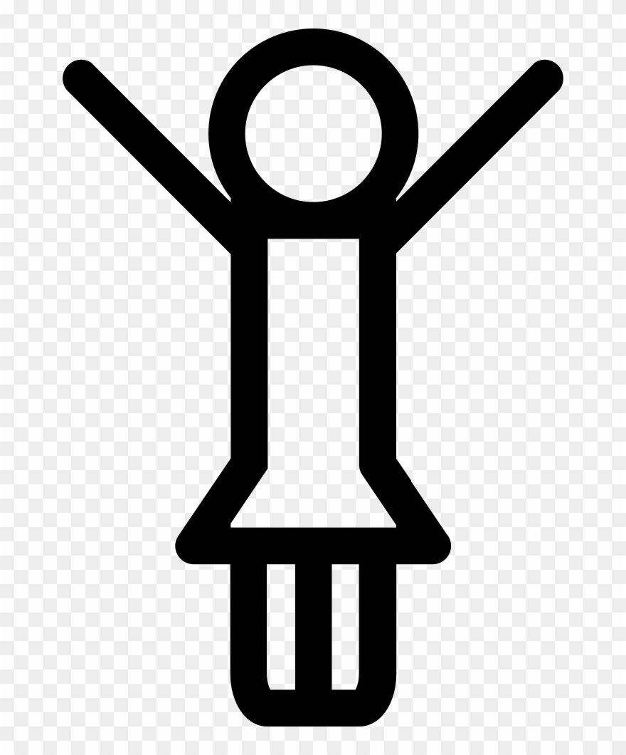 Png File - Bonhomme Qui Lève Les Bras Clipart