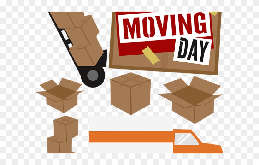 Moving Clipart - Move In Day Clip Art - Png Download