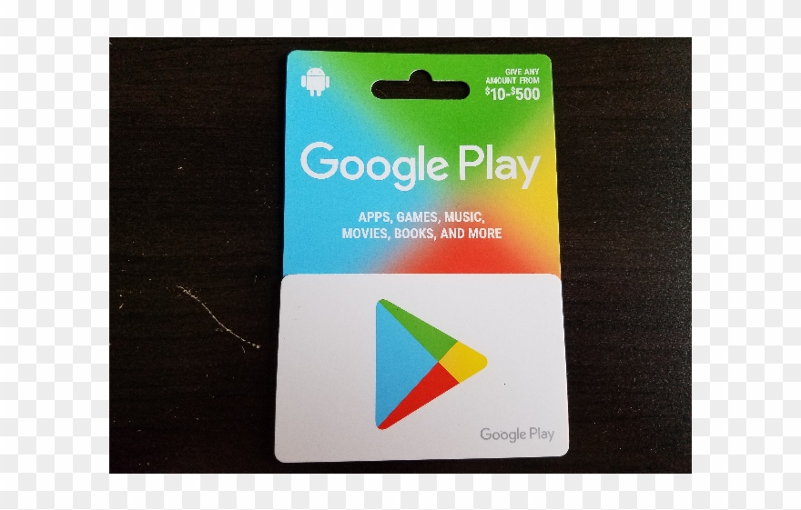 Discount Google Play Cards - Google Play Gift Card $500 Clipart