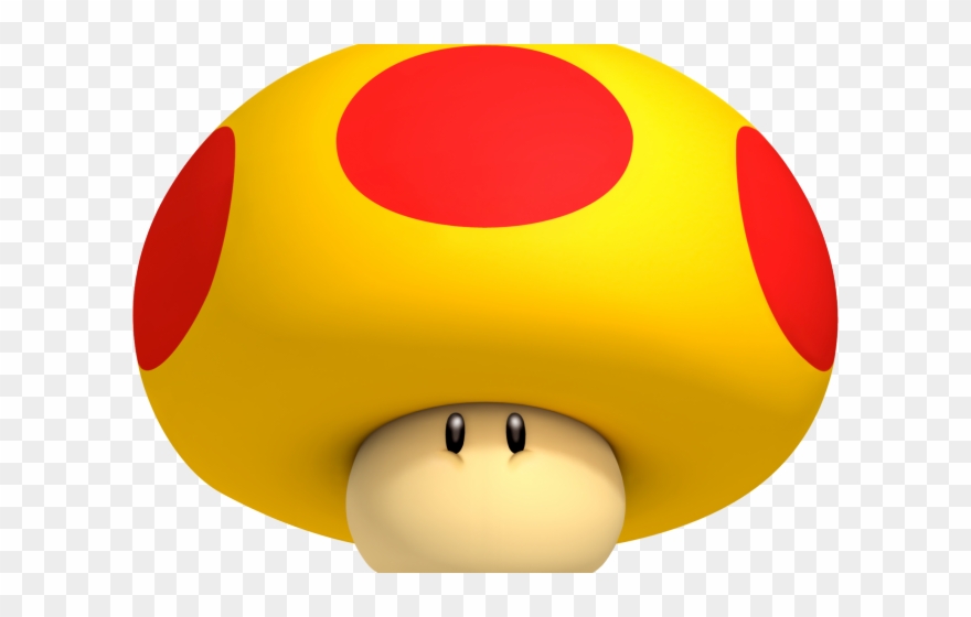 Randome Clipart Mario Mushroom - マリオ スーパー キノコ - Png Download