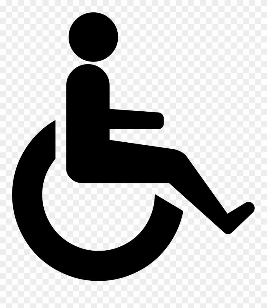 Person Wheelchair Svg Png Icon Free Download - Person In Wheelchair Icon Png Clipart