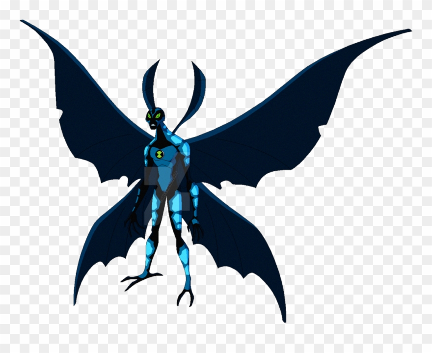 Big Chill - Ben 10 Alien Big Chill Clipart