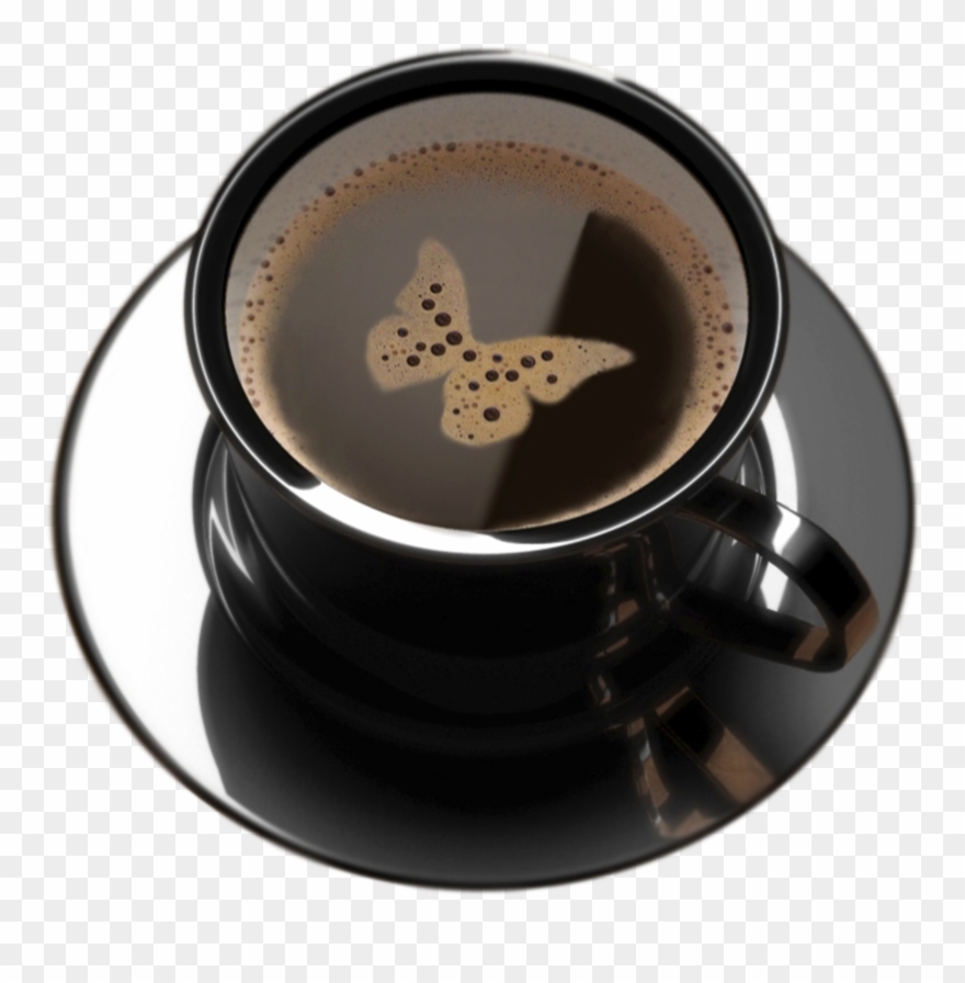 Coffee Clipart Images - Black Coffee With Love - Png Download