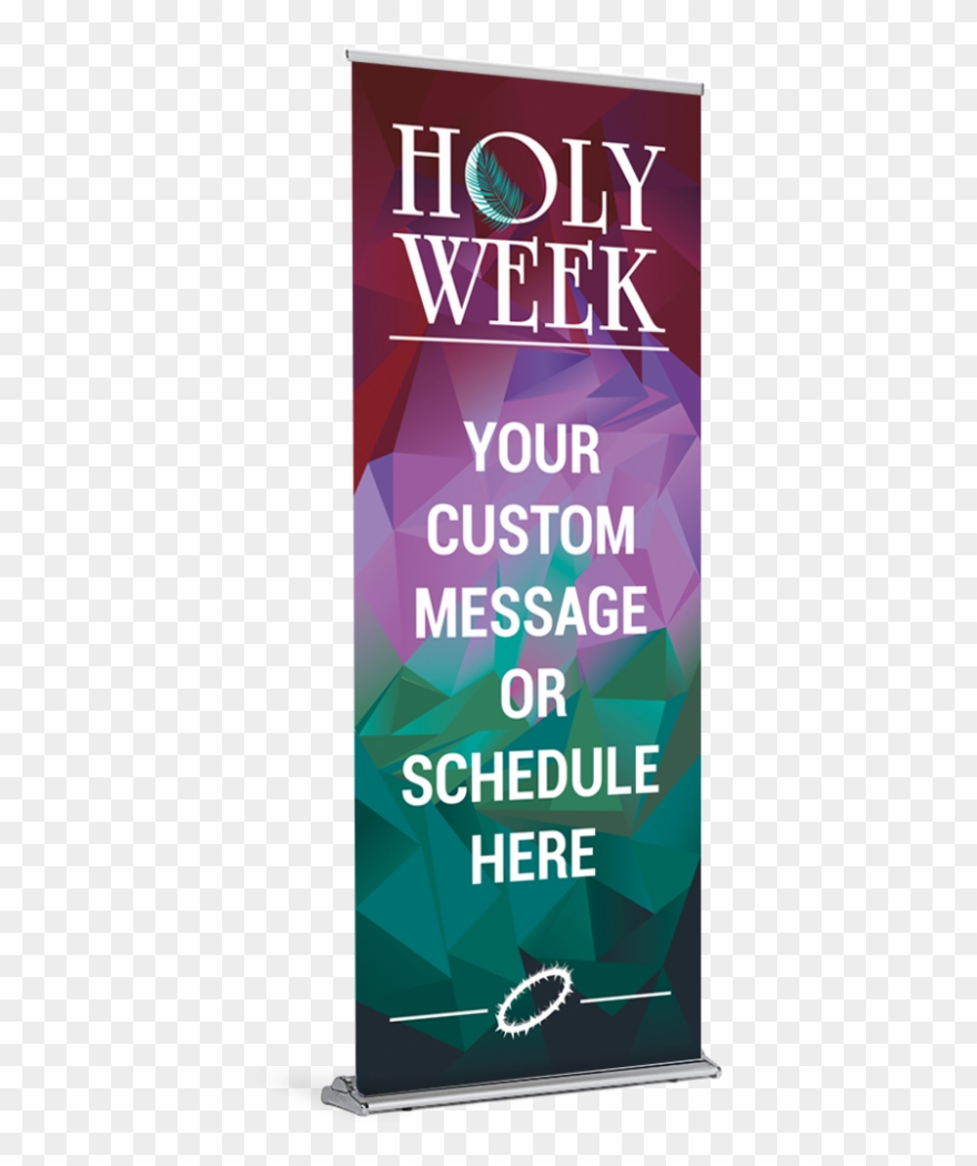 Holy Week Customizable - No Parking Violators Will Be Towed Sign Clipart